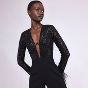 Moira Sequined Jumpsuit