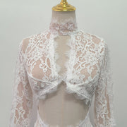 Lace Cutout Maxi Dress