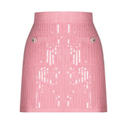 Pink overskirt