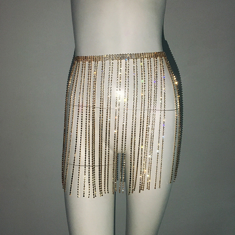 Zilda Rhinestone Skirt Set