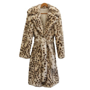 Leopard Print Long Coat