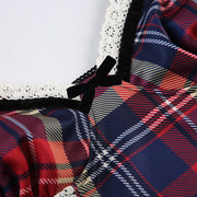 Plaid Cami Top