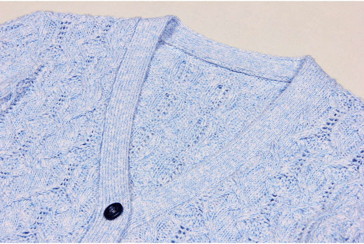 Cielo Blu Slim Fit Cardigan