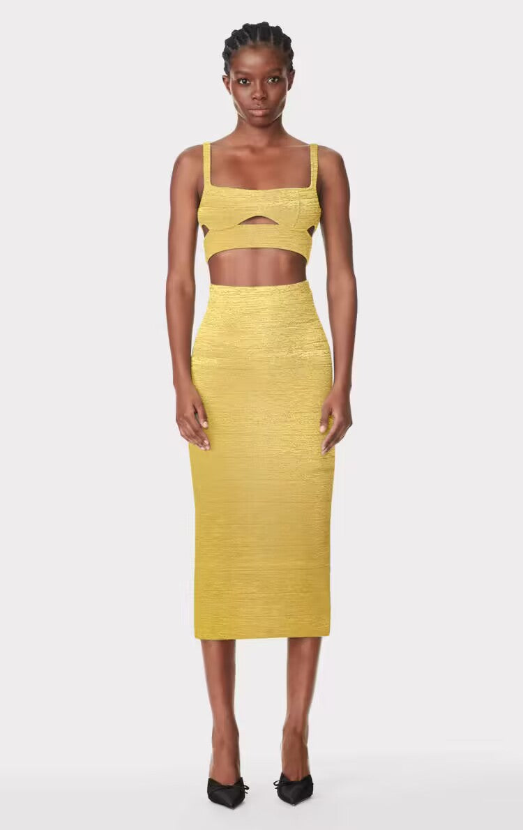 Medusa Midi Skirt Set