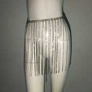 Zilda Rhinestone Skirt Set