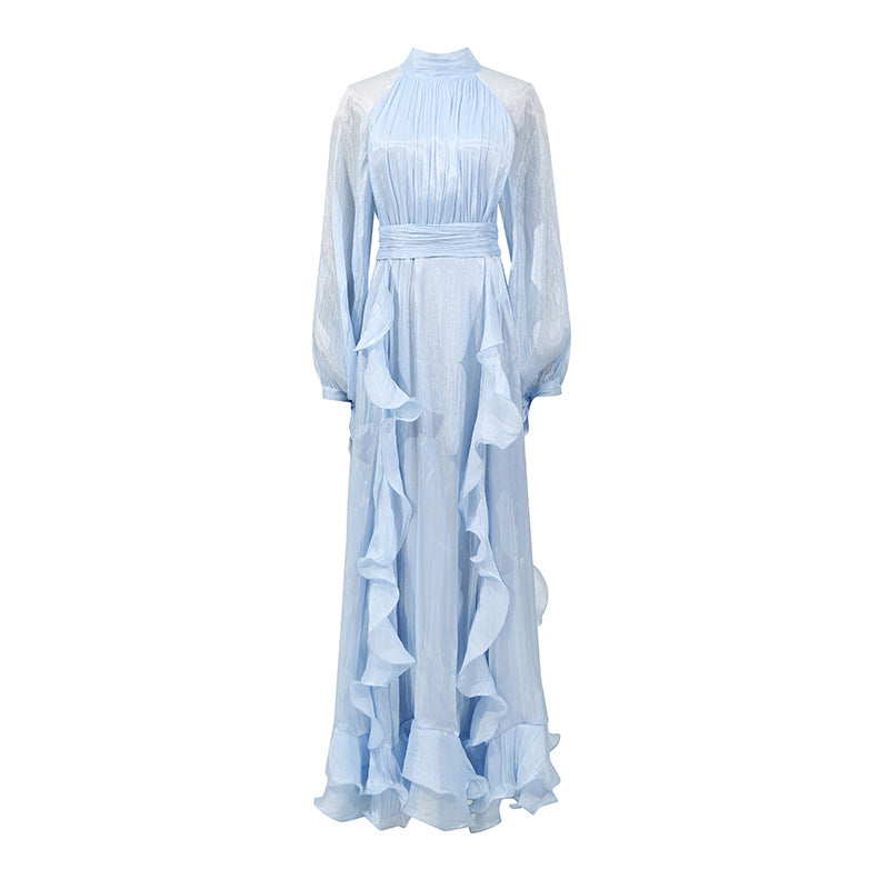 Socialite Ruffle Maxi Dress