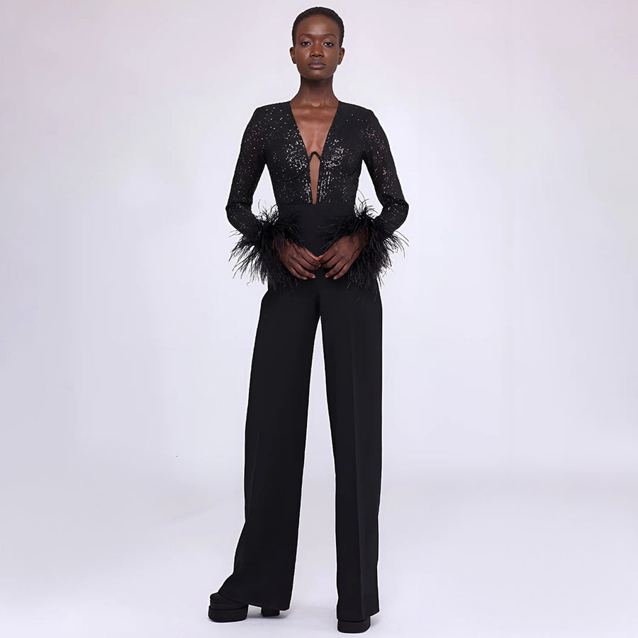 Moira Sequined Jumpsuit