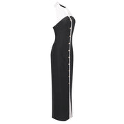 Pearl Buttondown Maxi Dress