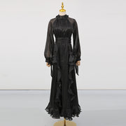 Socialite Ruffle Maxi Dress