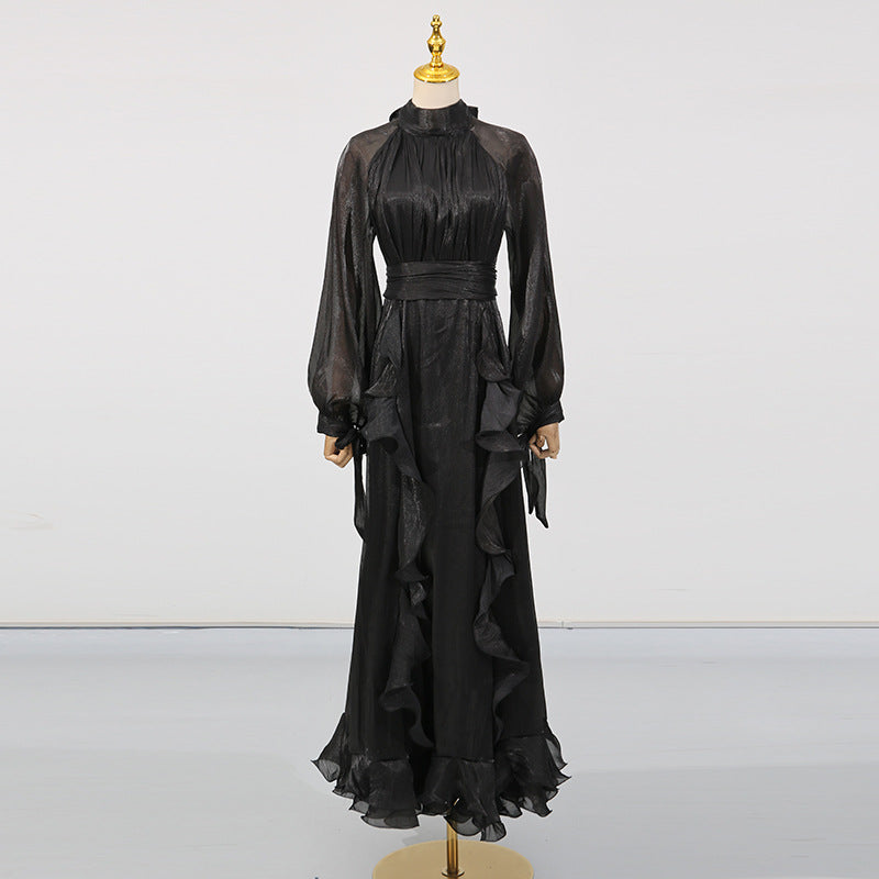 Socialite Ruffle Maxi Dress