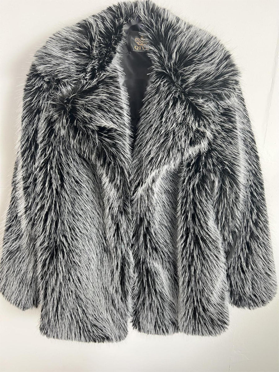 Big Faux Fur Coat