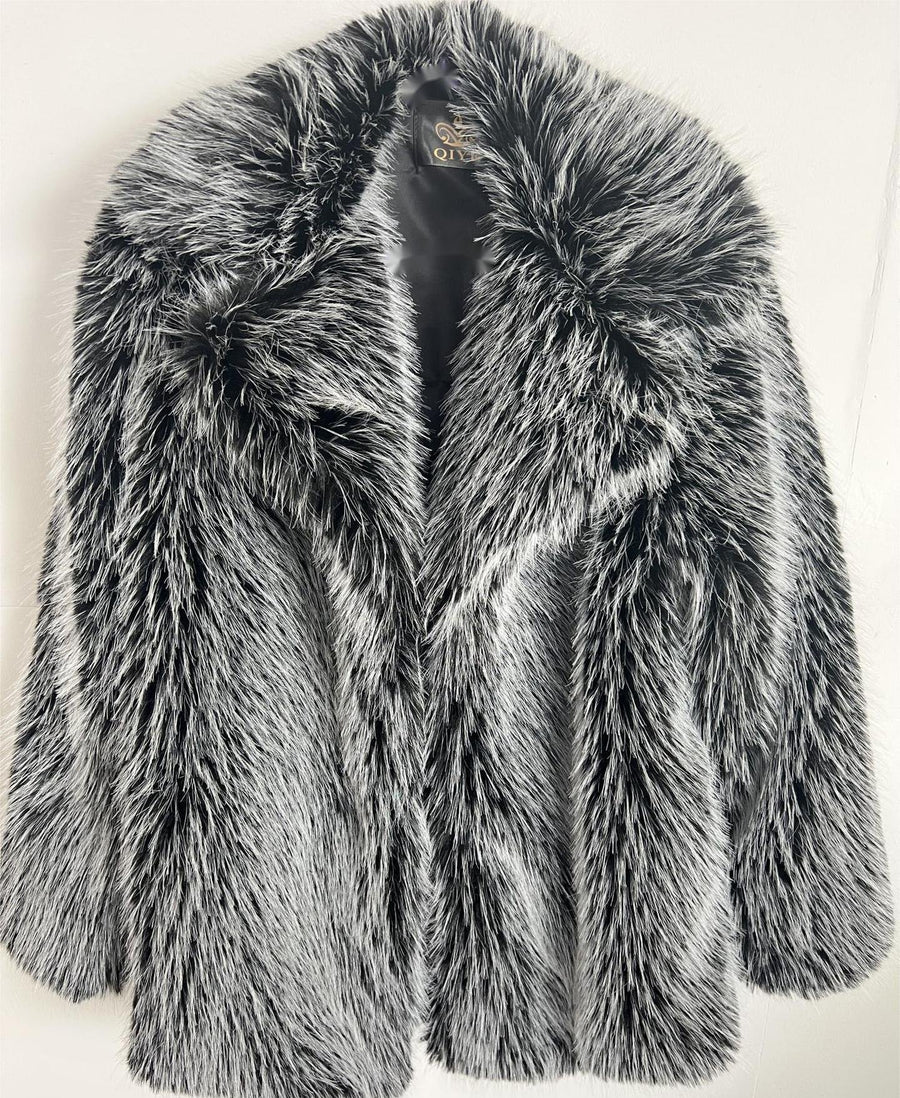 Big Faux Fur Coat