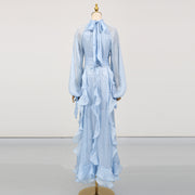 Socialite Ruffle Maxi Dress