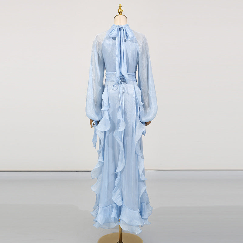 Socialite Ruffle Maxi Dress