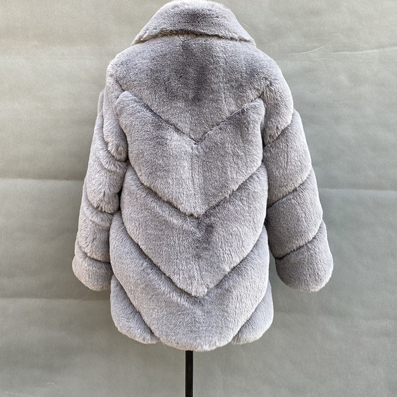 Milan Frost Faux Fur Coat