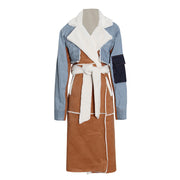 Avignon Patchwork Long Coat