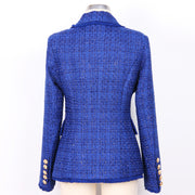 Marina Woolen Tweed Blazer