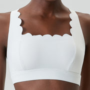 Nylon Square Neck Sports Bra