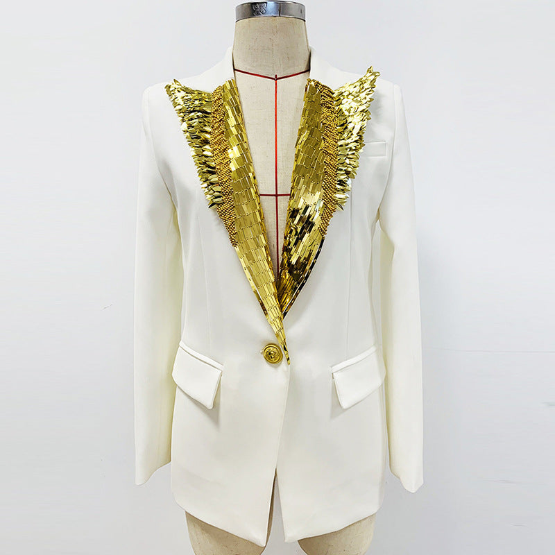 Cherubim White Blazer