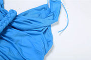 Bikini Halter Mini Dress