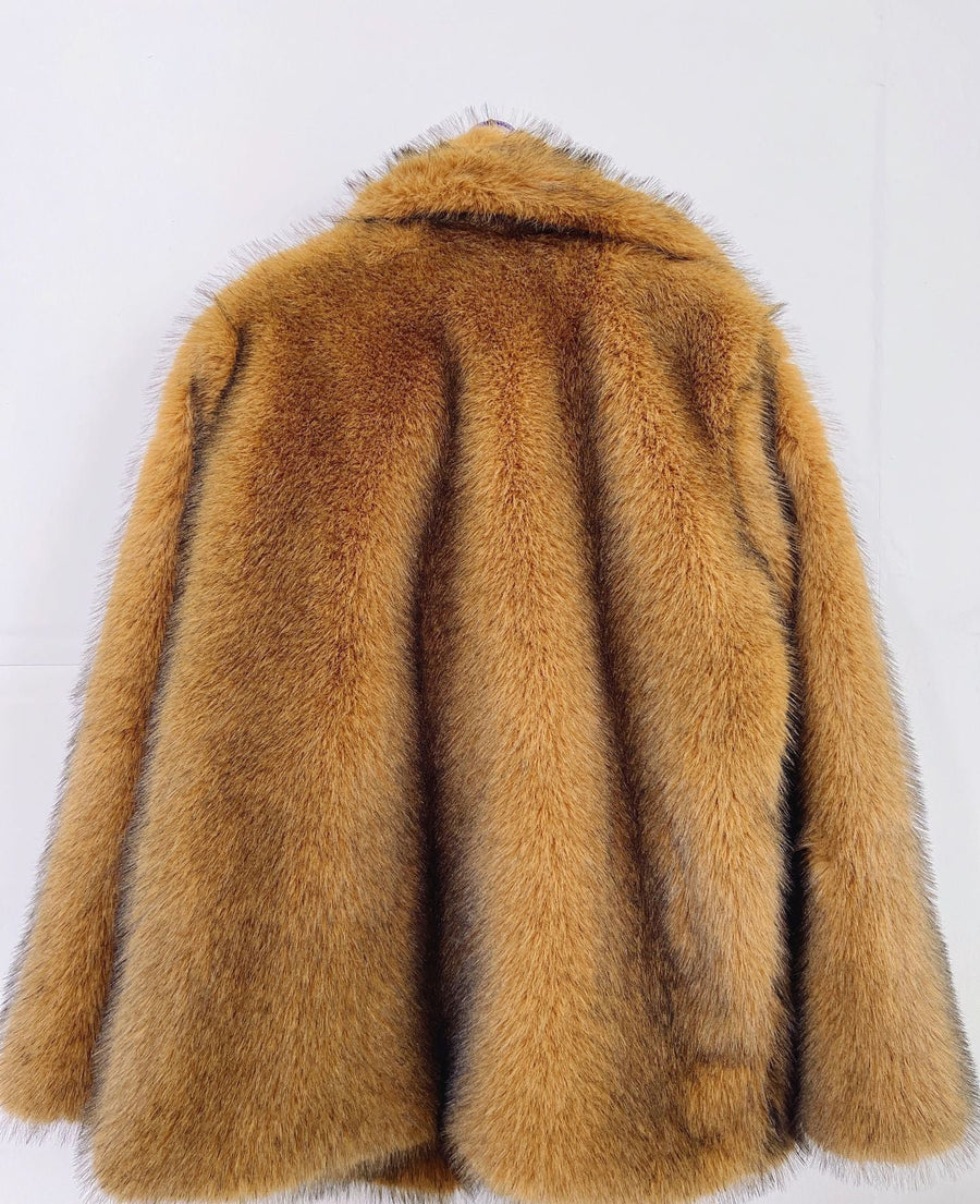 Big Faux Fur Coat