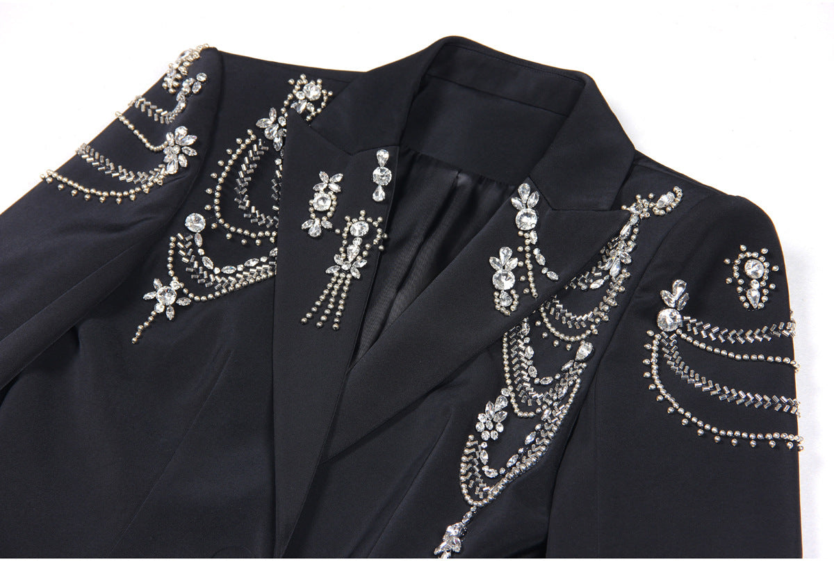 Onyx Embellished Blazer