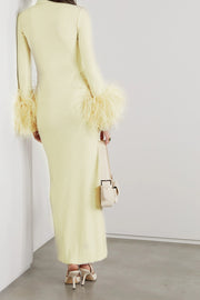 Longsleeve Knitted Maxi Dress