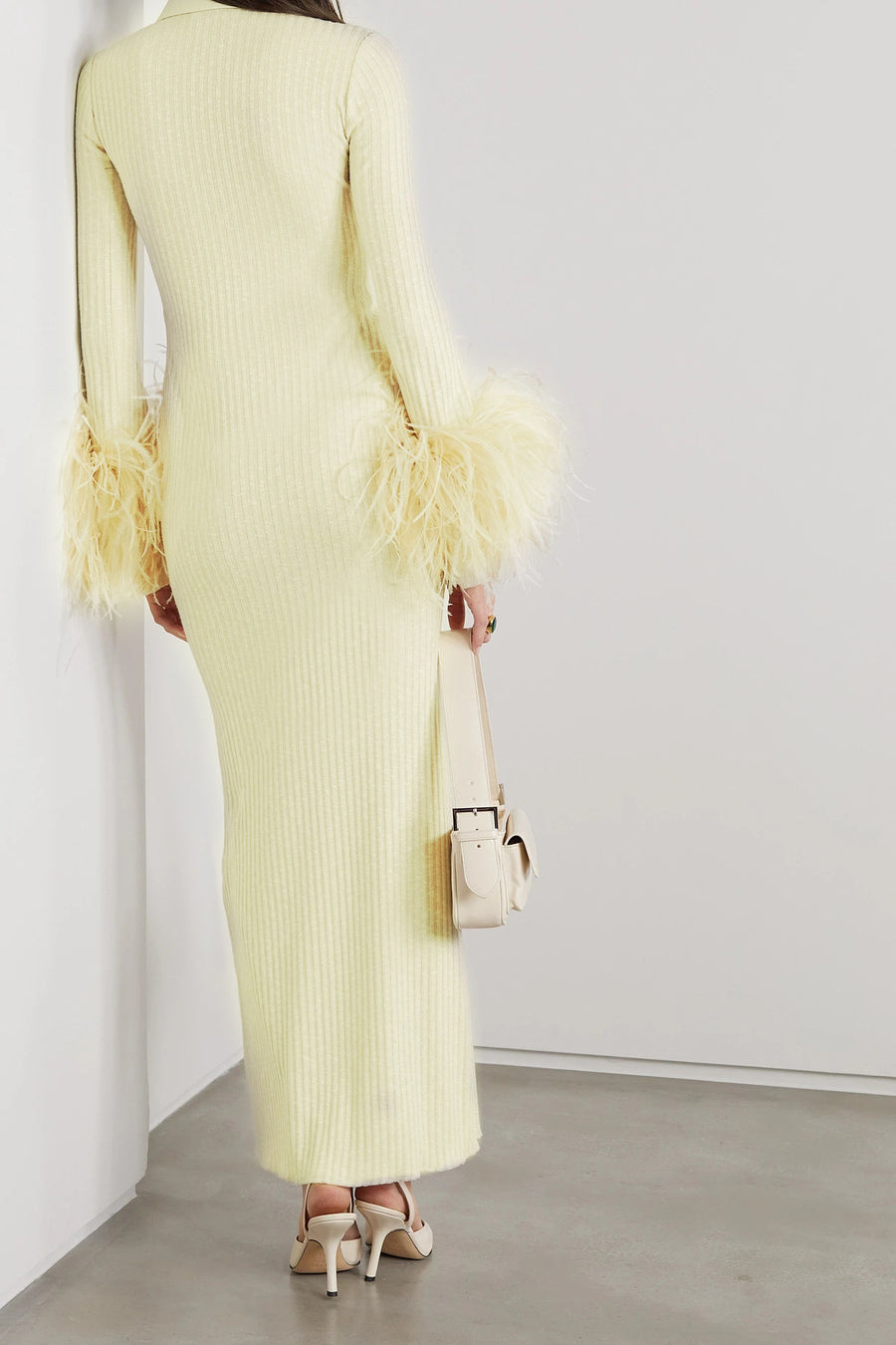 Longsleeve Knitted Maxi Dress