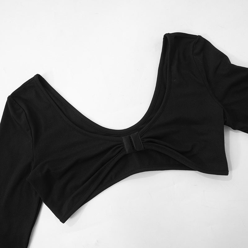 Alicia Long Sleeve Crop Top