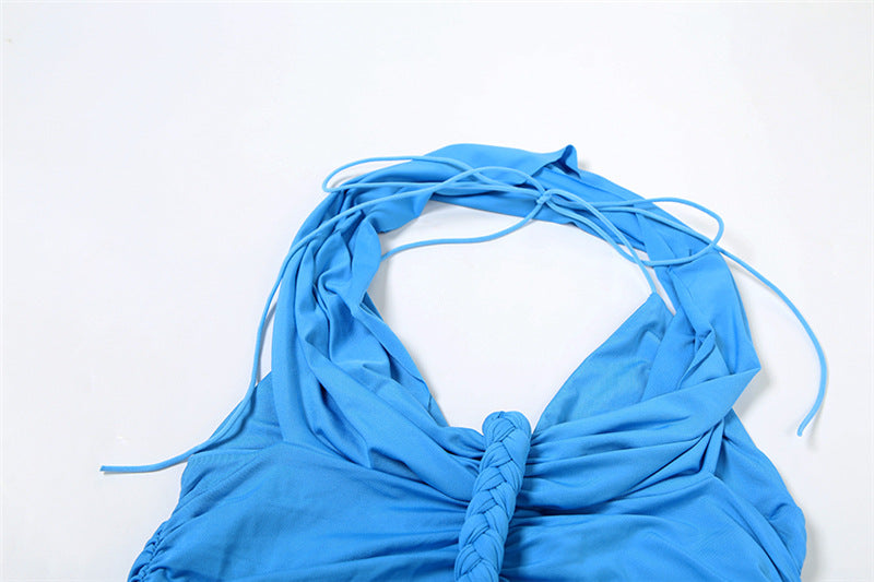 Bikini Halter Mini Dress