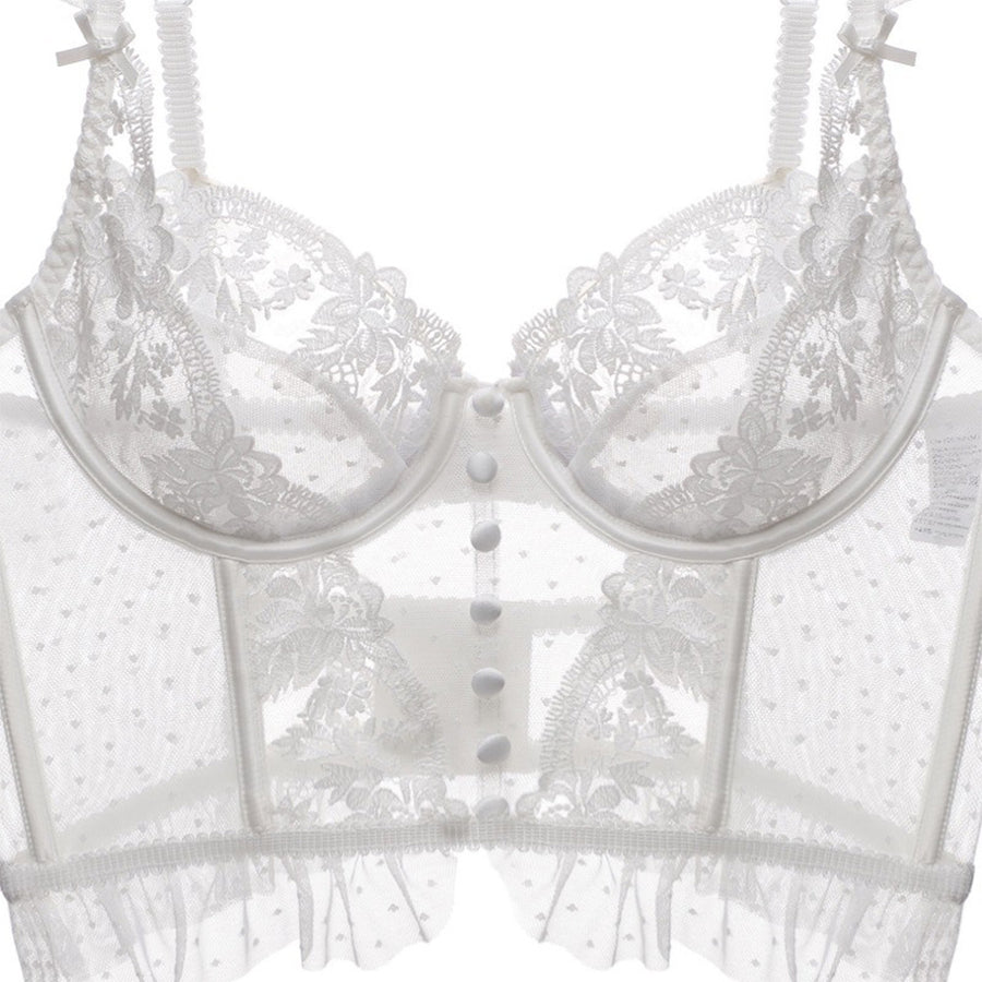 Gabrielle Lace Lingerie Bralette + Panty Set