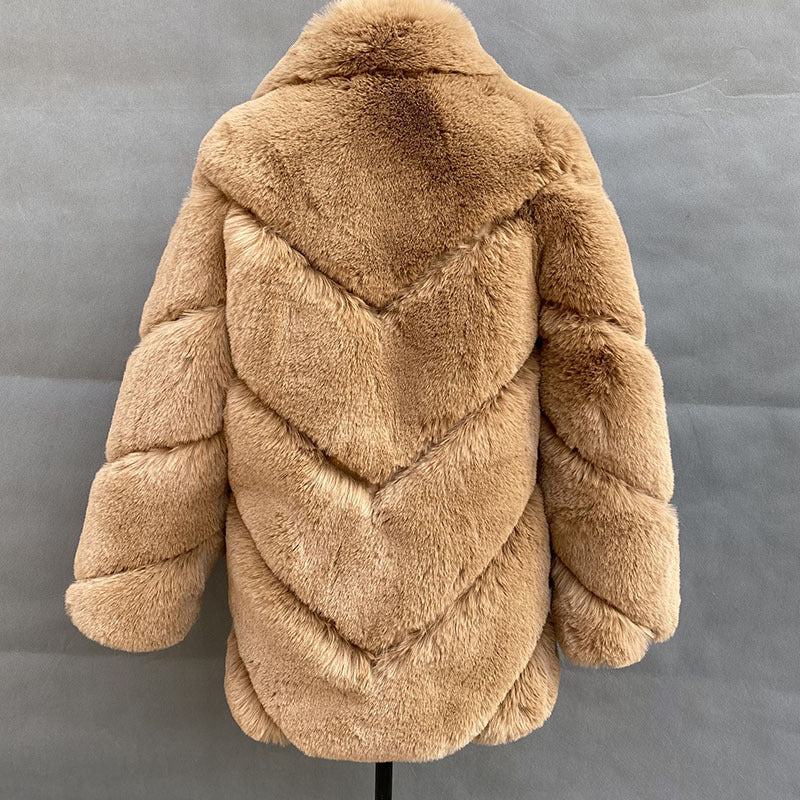 Milan Frost Faux Fur Coat
