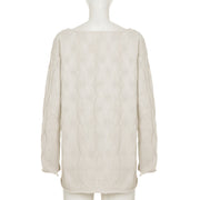 Cable Knit Loose Fit Sweater