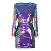 Angelica Sequin Mini Dress