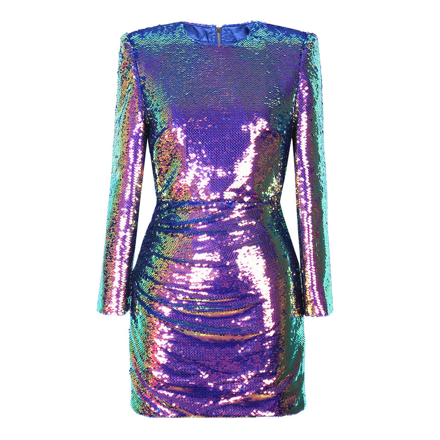 Angelica Sequin Mini Dress