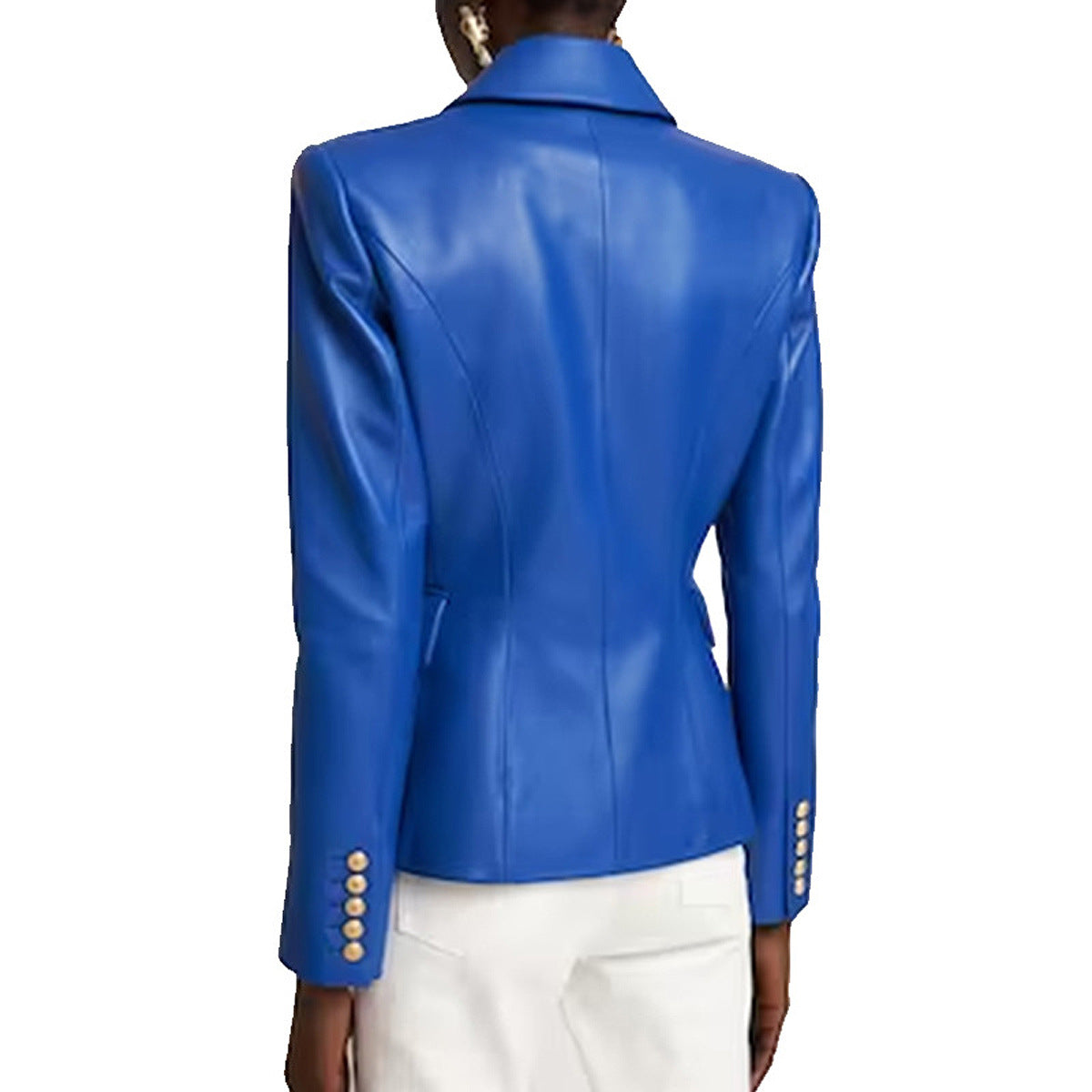 Valeria Vegan Leather Blazer