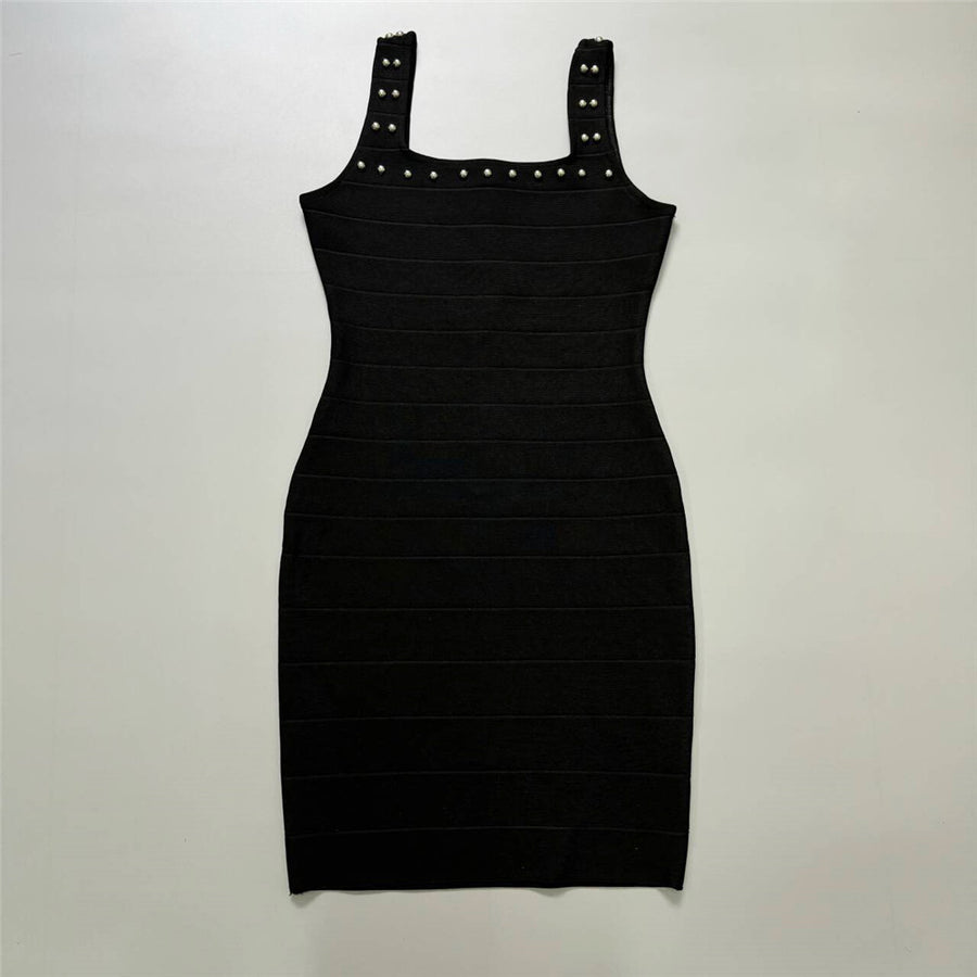 Onyx Bandage Mini Dress