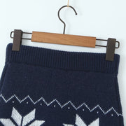 Fiocco Di Neve Mini Knit Skirt Set