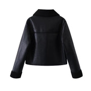 Marietta Vegan Leather Coat