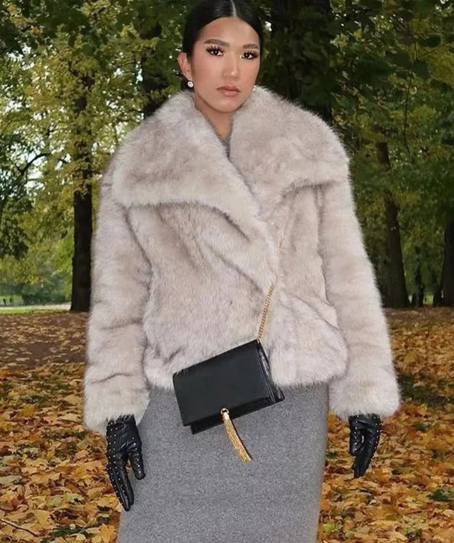 Kimberly Faux Mink Coat