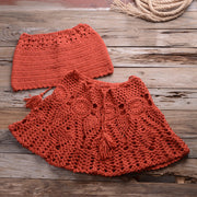 Dasha Knit Skirt Set Cover Up