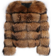 Analise Faux Fox Fur Coat