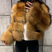 Analise Faux Fox Fur Coat