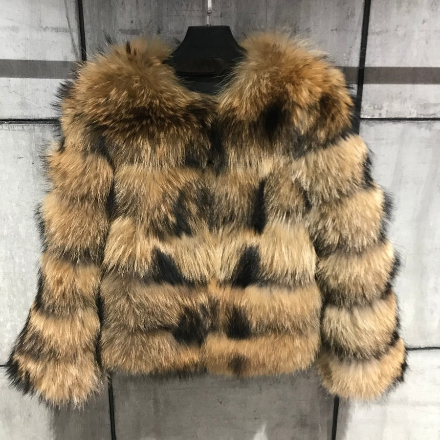 Analise Faux Fox Fur Coat