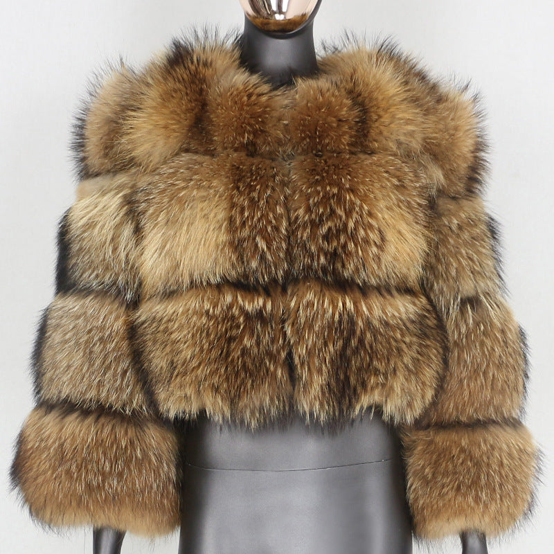 Analise Faux Fox Fur Coat