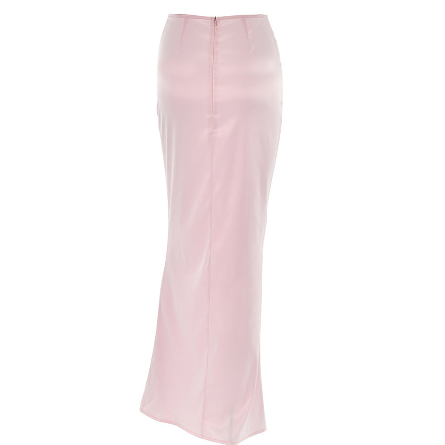 Margot Satin Maxi Skirt