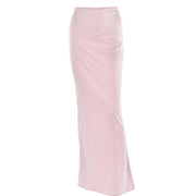 Margot Satin Maxi Skirt