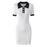 Gabrielle Short Sleeve Knit Dress