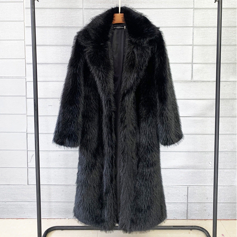 Lena Faux Mink Fur Coat