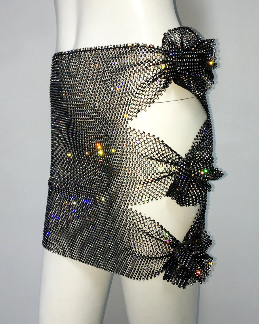 Carmen Mesh Rhinestone Skirt